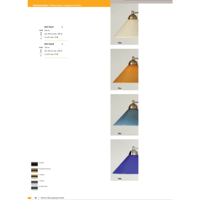 Подвесной светильник Berliner Messinglampen D102-70opN