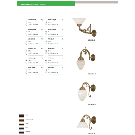 Бра Berliner Messinglampen AD152-123opB