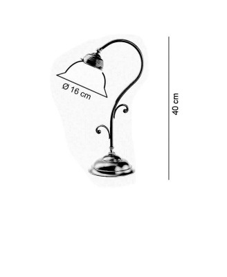 Настольная лампа Berliner Messinglampen Q5-11opB