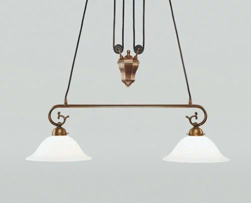 Подвесной светильник Berliner Messinglampen D34-90opB