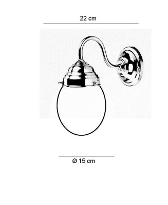 Бра Berliner Messinglampen A34-115opB