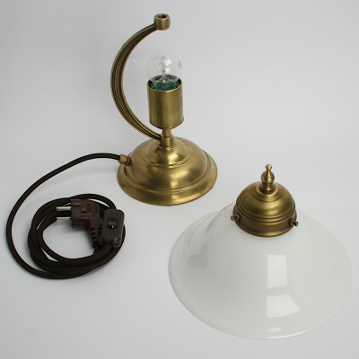 Настольная лампа Berliner Messinglampen V22-22opB