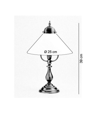 Настольная лампа Berliner Messinglampen V2-25opB