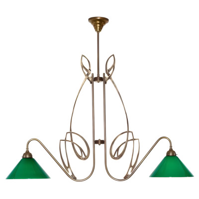 Подвесная люстра Berliner Messinglampen D103-70grB