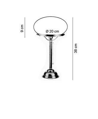 Настольная лампа Berliner Messinglampen Z5-134opB