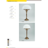 Настольная лампа Berliner Messinglampen Z5-134opB