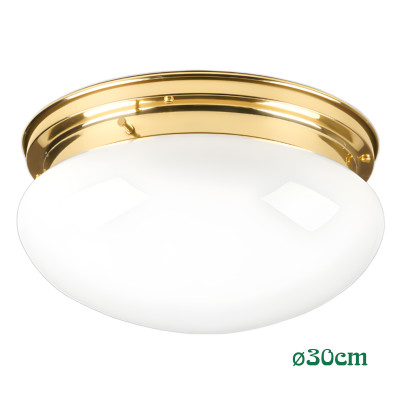 Настенно-потолочный светильник Berliner Messinglampen D18-125opP