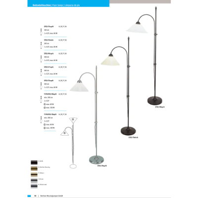 Торшер Berliner Messinglampen ST02-70ebA