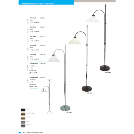 Торшер Berliner Messinglampen ST02-70opB