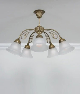 Подвесная люстра Berliner Messinglampen D258-40gsB