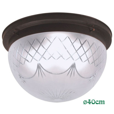 Настенно-потолочный светильник Berliner Messinglampen D92-182crA