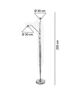 Торшер Berliner Messinglampen T3T4ST02-70opB
