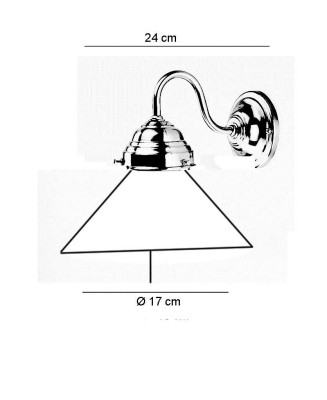 Бра Berliner Messinglampen A8-17opC