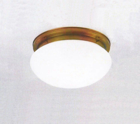 Настенно-потолочный светильник Berliner Messinglampen D92-183opB