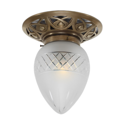 Потолочный светильник Berliner Messinglampen D115-123crB