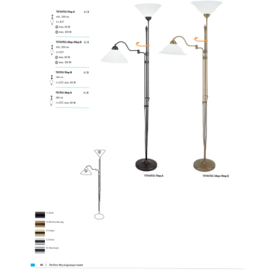 Торшер Berliner Messinglampen T5T4ST02-38op+90opB